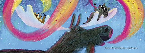 illustration Chirp! Chipmunk Sings for a Friend